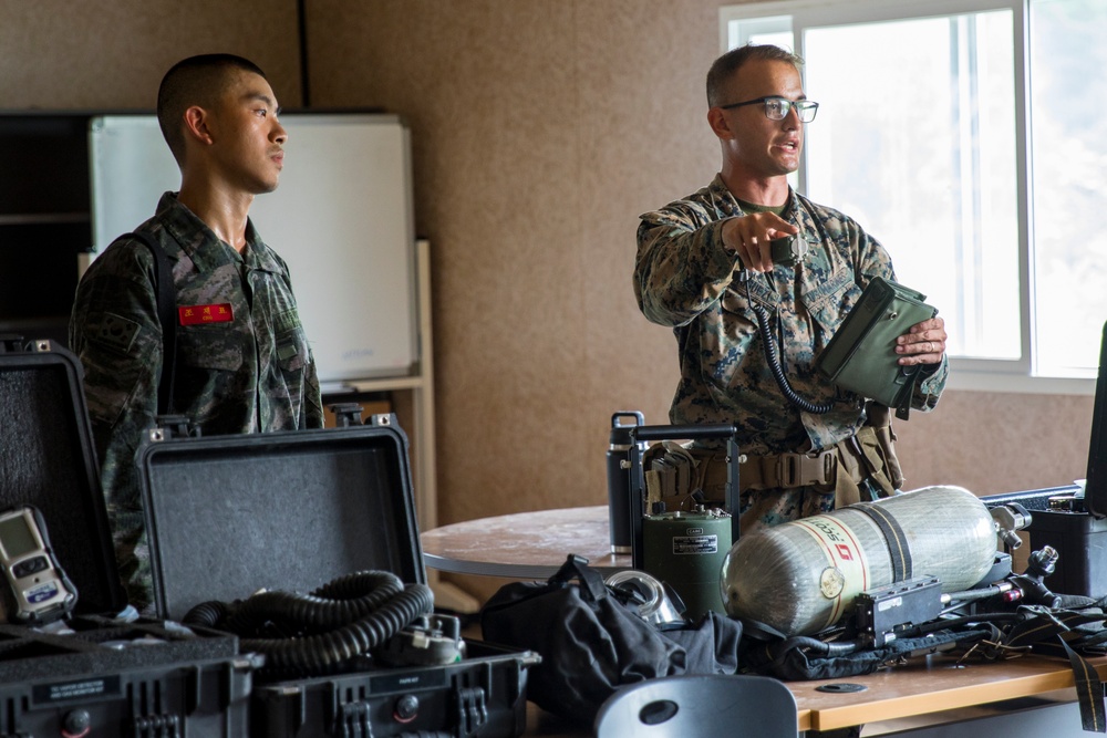 MWSS-171 Marines Demonstrate CBRN Detection Capabilities