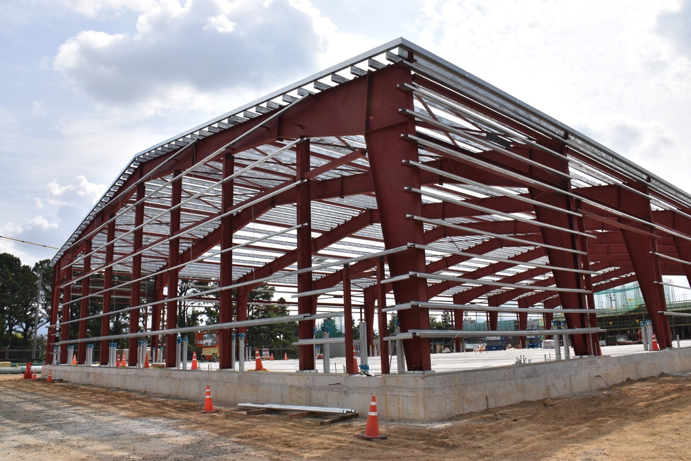 Army engineers construct ADR warehouse on Korean Air Base