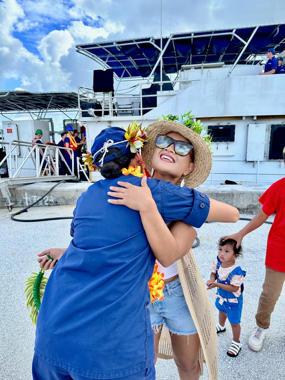 USCGC Myrtle Hazard returns to Guam following a 46-day expeditionary patrol