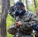 U.S. Marines and ROK Marines Participate in Gas Chamber