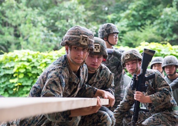 U.S. Marines Conduct Team Leadership Training with ROK Marines