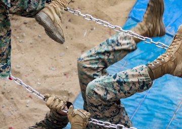 U.S. Marines Conduct Team Leadership Training with ROK Marines