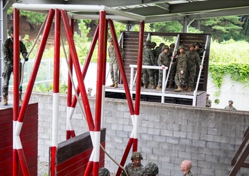 U.S. Marines Conduct Team Leadership Training with ROK Marines