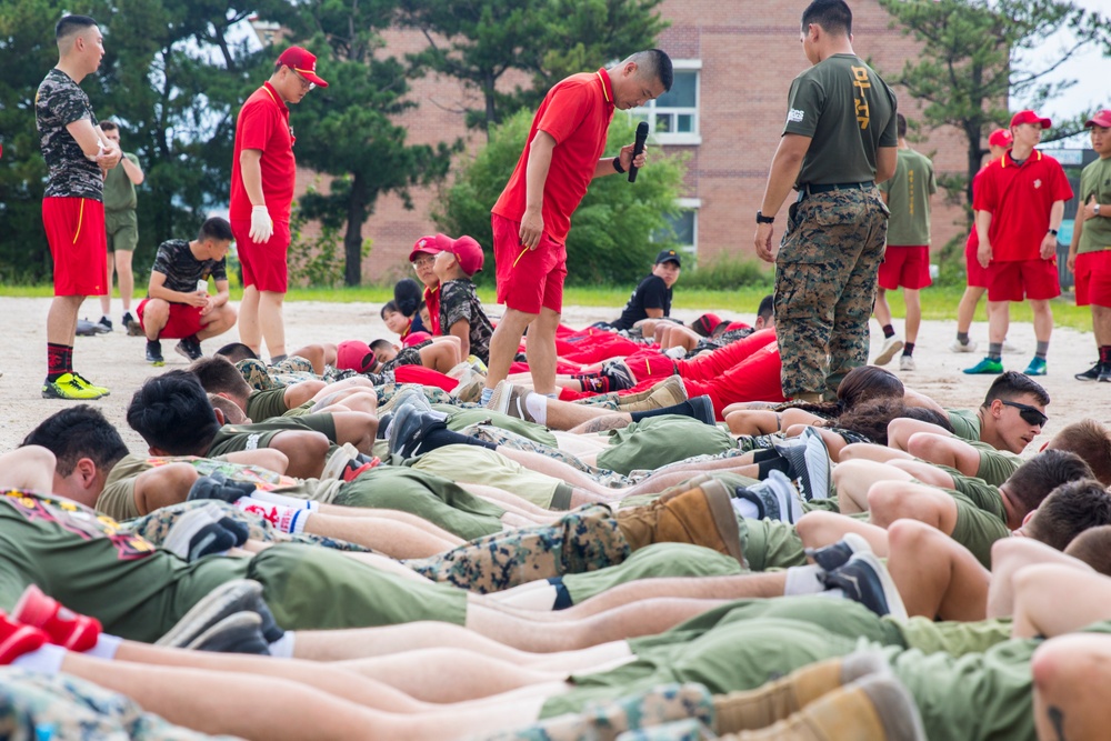 U.S. Marines and ROK Marines Build Comradery During KMEP 23