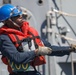 USS Dewey (DDG 105) Conducts Underway Replenishment with USNS Wally Schirra (T-AKE 8) While Operating in the Philippine Sea