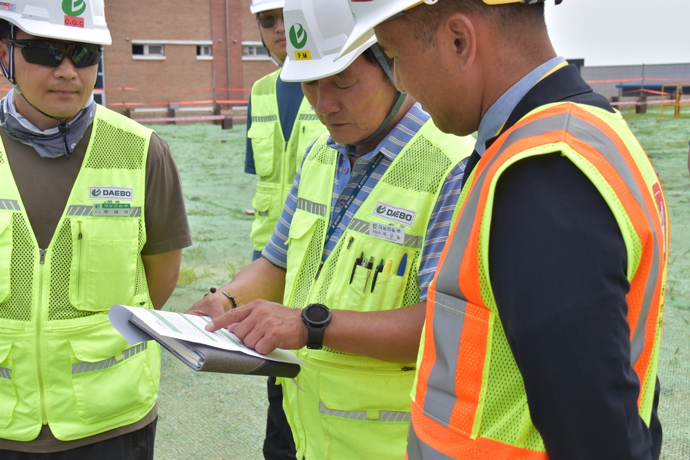 Army engineers construct maritime operations center in Busan, South Korea