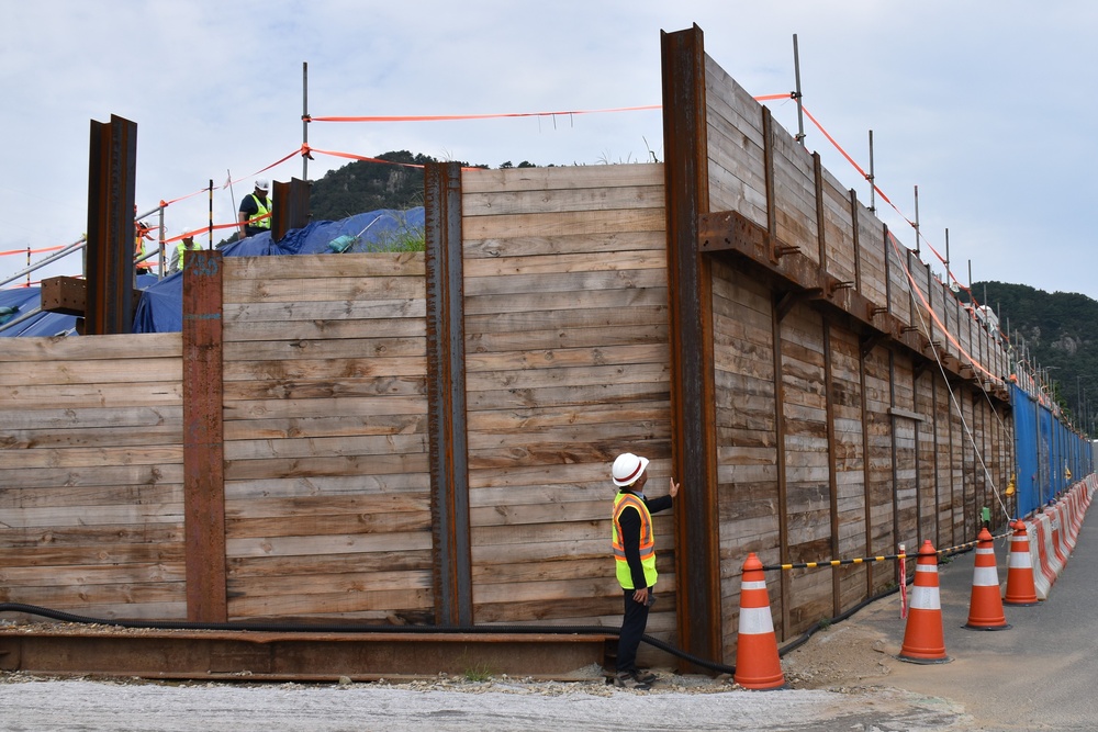 Army engineers construct maritime operations center in Busan, South Korea