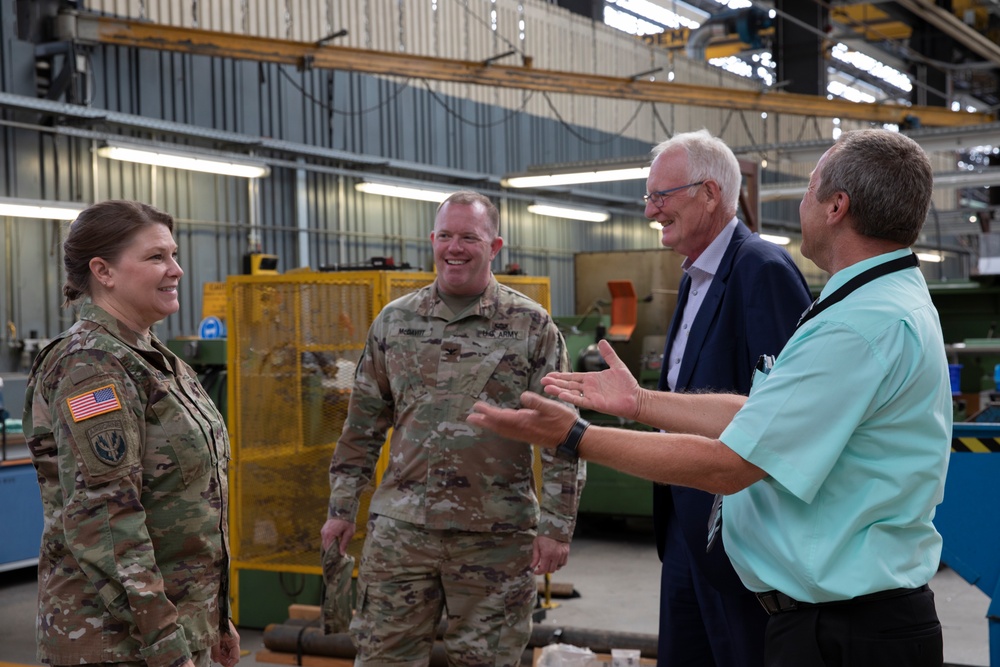 Brig. Gen. Monday-Gresham visits MAK during Operation Forward Wrench