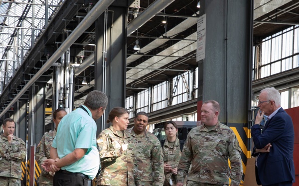 Brig. Gen. Monday-Gresham visits MAK during Operation Forward Wrench