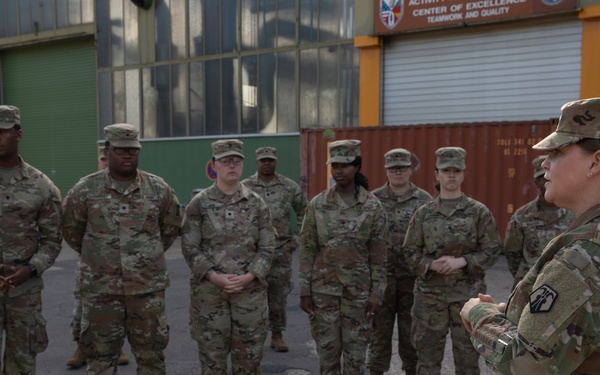 Brig. Gen. Monday-Gresham visits MAK during Operation Forward Wrench