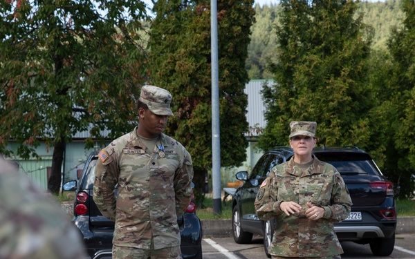 Brig. Gen. Monday-Gresham visits MAK during Operation Forward Wrench