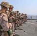 USS Carter Hall, 26th MEU(SOC) Conduct Dry-Fire Training