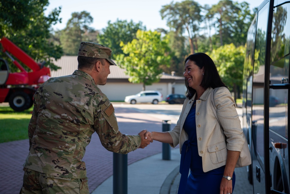 USECAF visits Ramstein AB