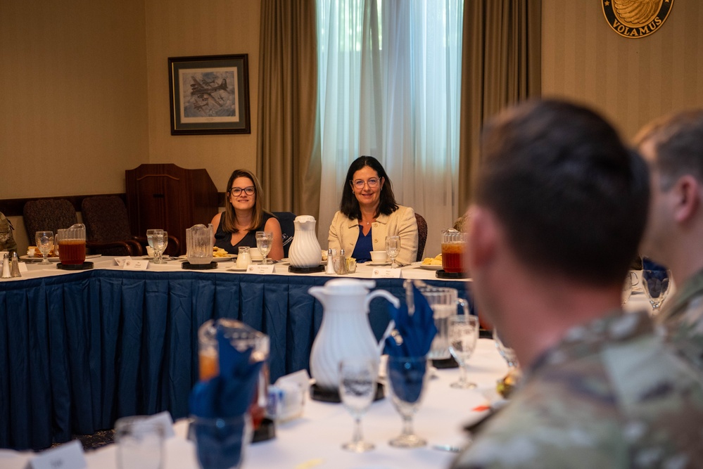 USECAF visits Ramstein AB