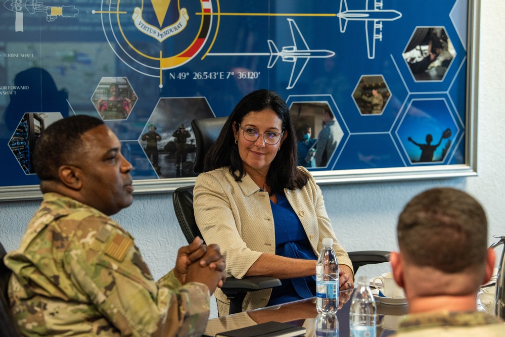 USECAF visits Ramstein AB