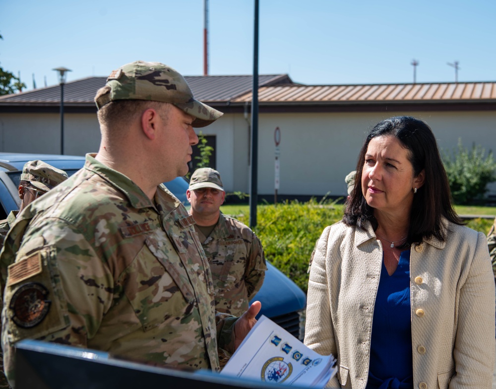 USECAF visits Ramstein AB