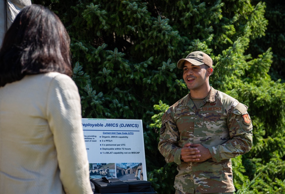 USECAF visits Ramstein AB