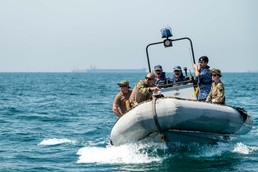 U.S. Coast Guard and Royal Bahrain Naval Force Conduct a Joint Search and Rescue Exercise (SAREX) in the Arabian Gulf