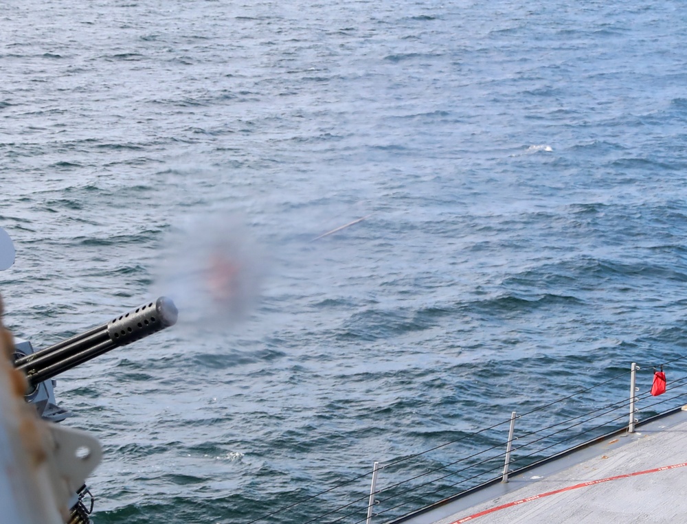 USS Paul Ignatius Conducts CIWS Evolution