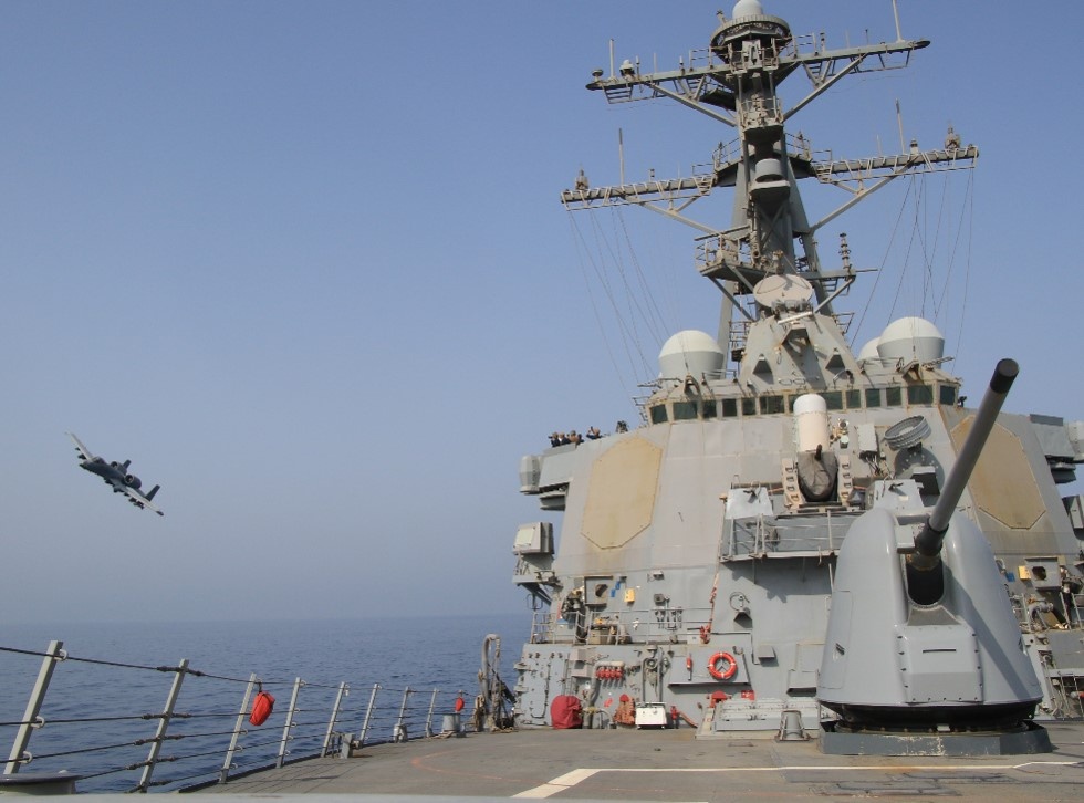 U.S. Forces Conduct Joint Aviation Integration Exercise in the Gulf of Oman