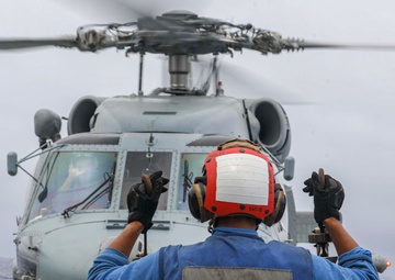 USS Dewey (DDG 105) Conducts Routine Operations While Operating in the Philippine Sea
