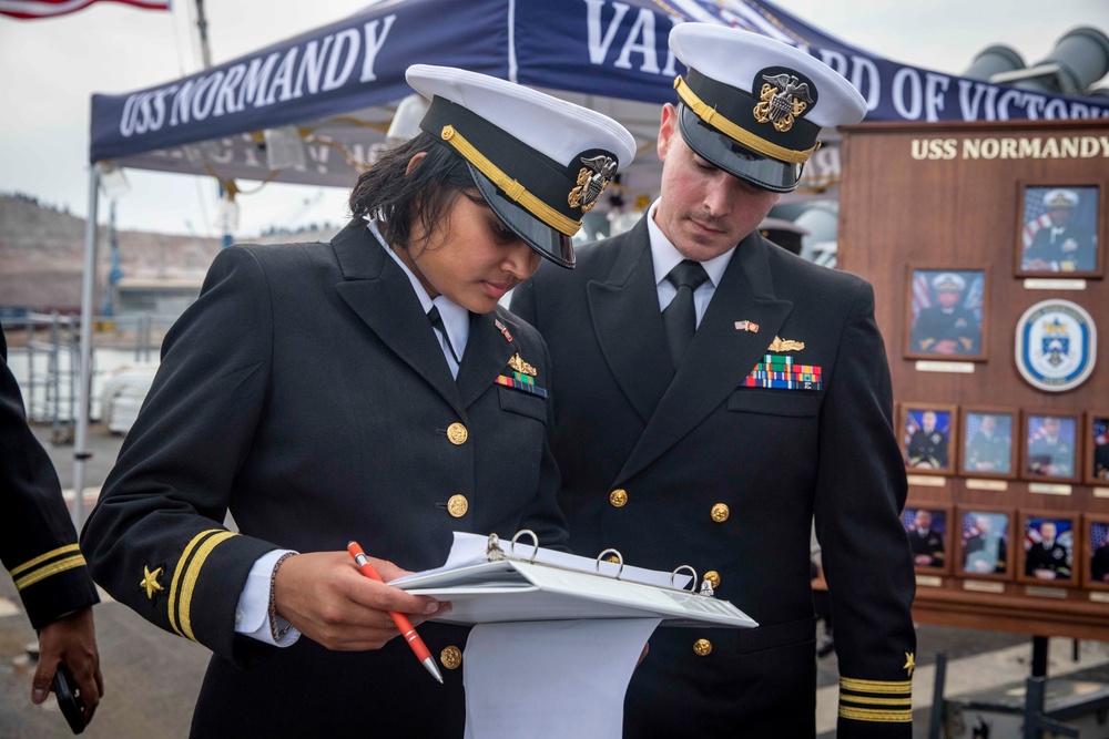 USS Normandy visits Montenegro