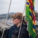 Sailor Prepares to Shift Colors