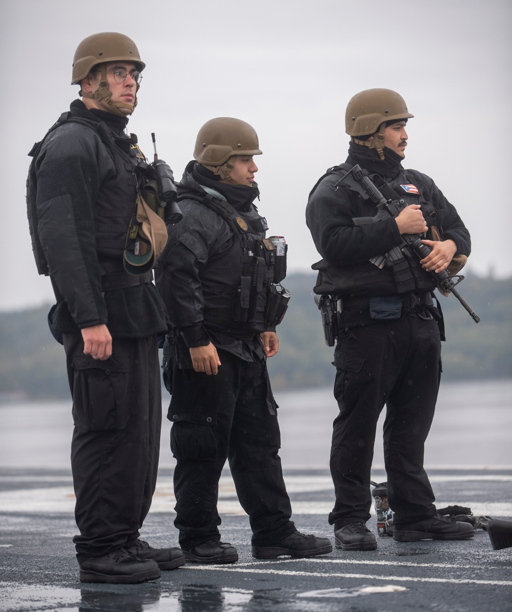Sailors Stand Watch