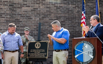 National Guard Armory named after NCO who served decades to the Guard