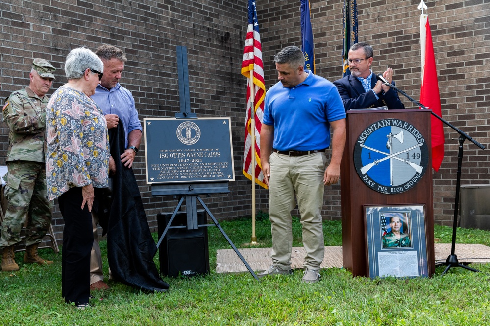 National Guard Armory named after NCO who served decades to the Guard