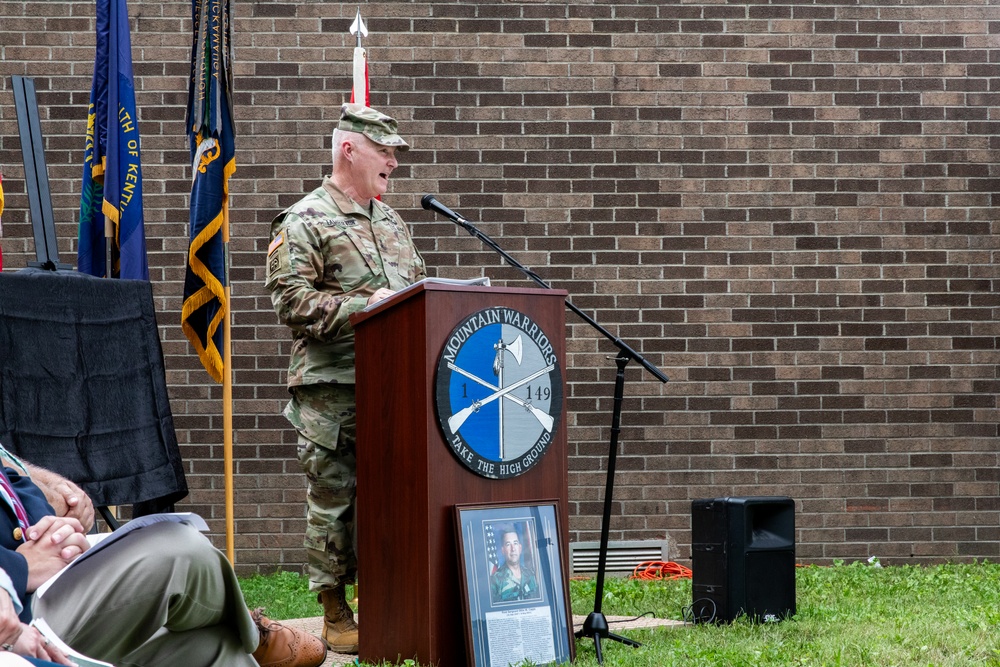 National Guard Armory named after NCO who served decades to the Guard