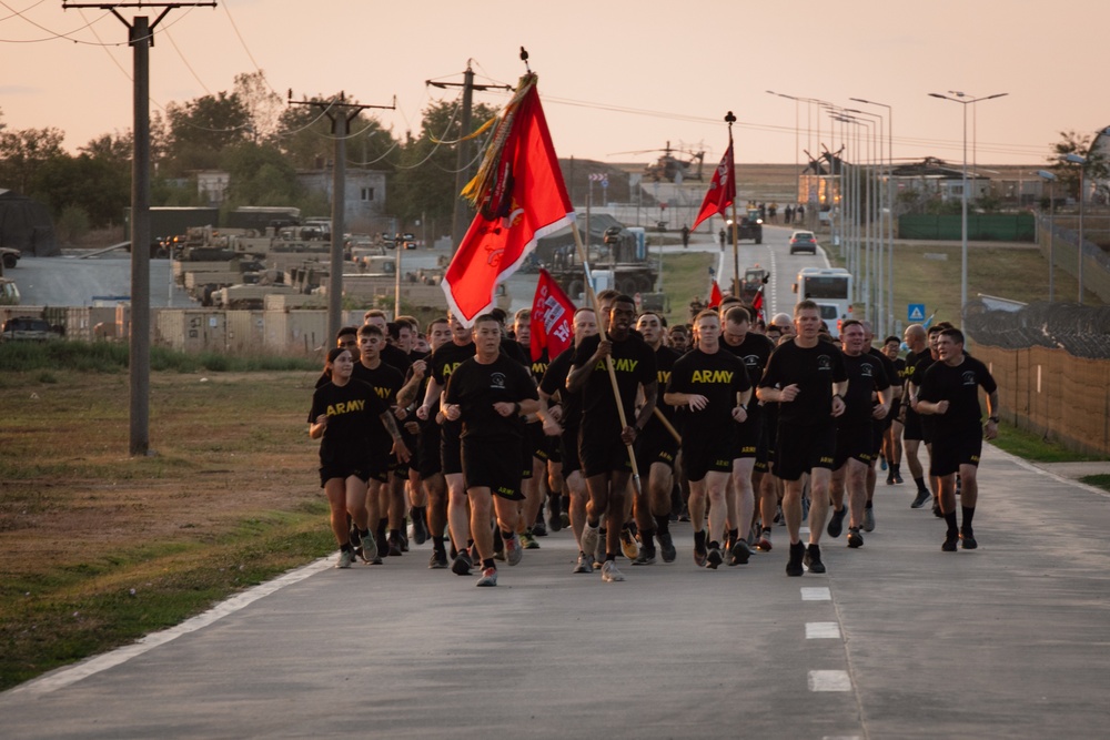 326th BEB Morale Run