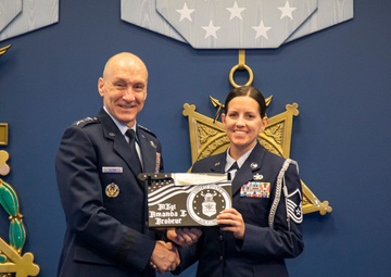 Enlisted Aides recognized at Pentagon ceremony