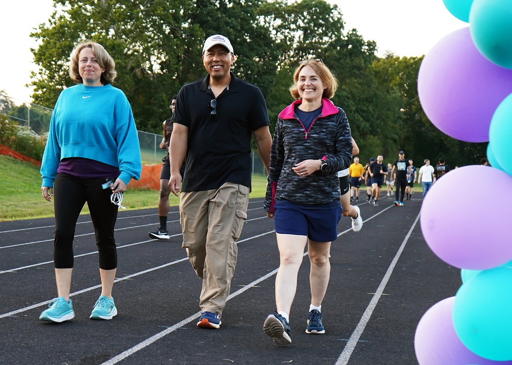 Fort George G. Meade host Illuminating the Darkness suicide awareness walk