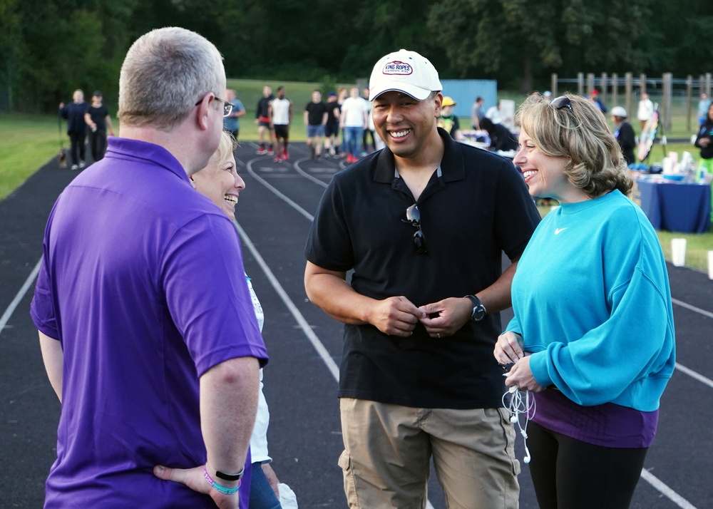 Fort George G. Meade host Illuminating the Darkness suicide awareness walk