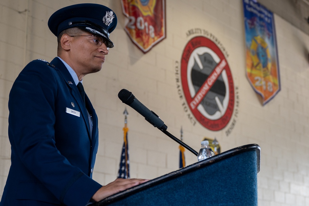 87th Civil Engineer Group Change of Command, 2023