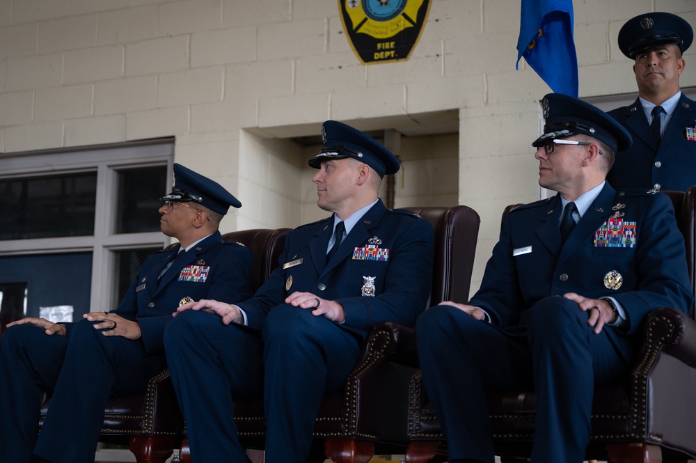 87th Civil Engineer Group Change of Command, 2023