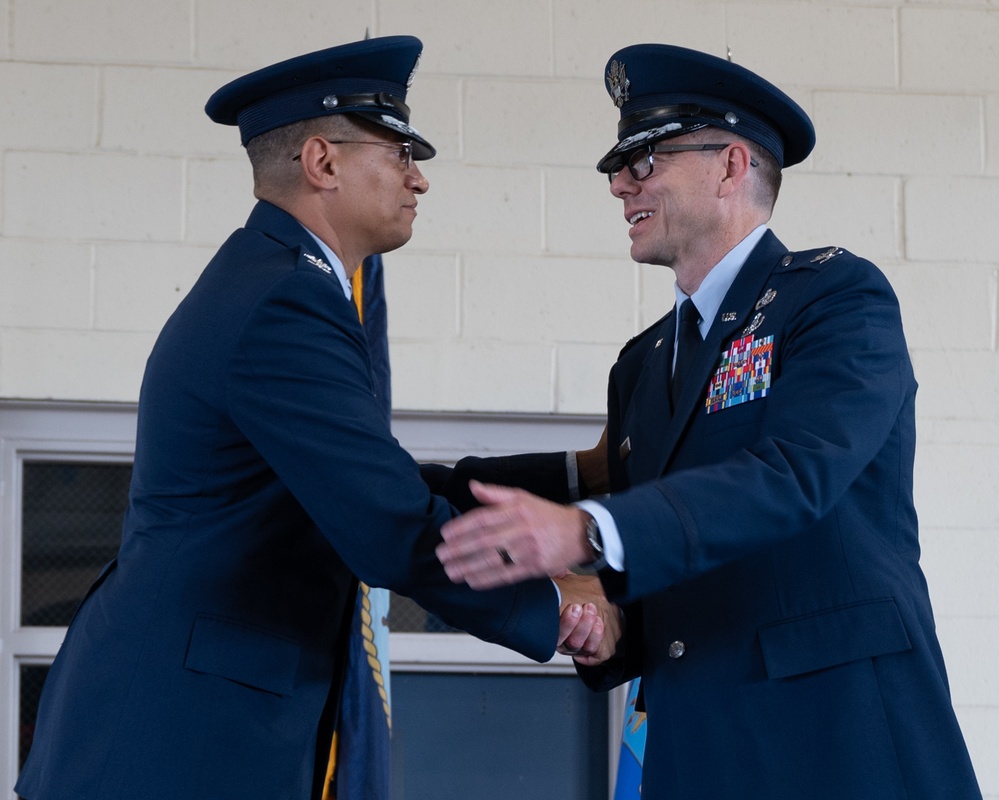 87th Civil Engineer Group Change of Command, 2023