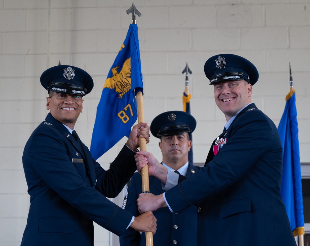 87th Civil Engineer Group Change of Command, 2023