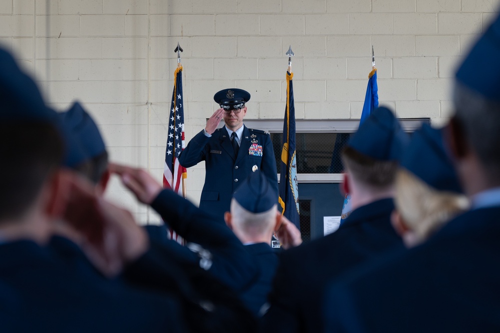 87th Civil Engineer Group Change of Command, 2023