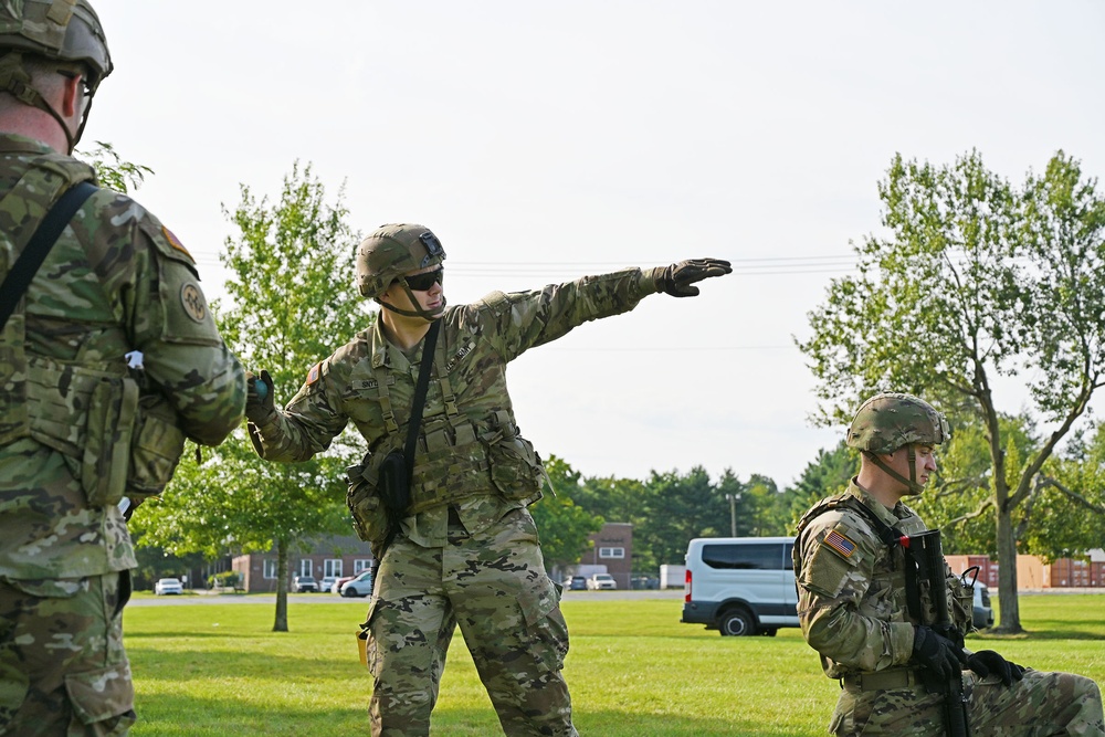 FORT DIX-NCO Academy (CIT) assessments. 22nd September 2023