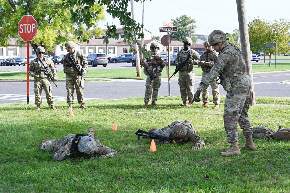 FORT DIX-NCO Academy (CIT) assessments. 22nd September 2023