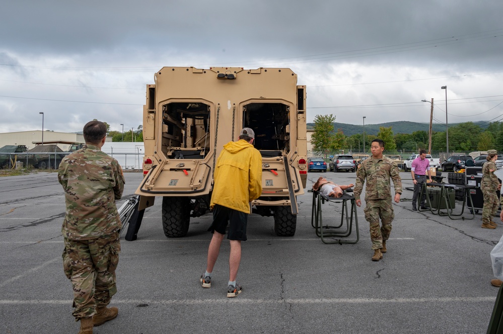 (Just can't wait to get) On the road again, USAMMDA team packs for Warfighter forum in Texas