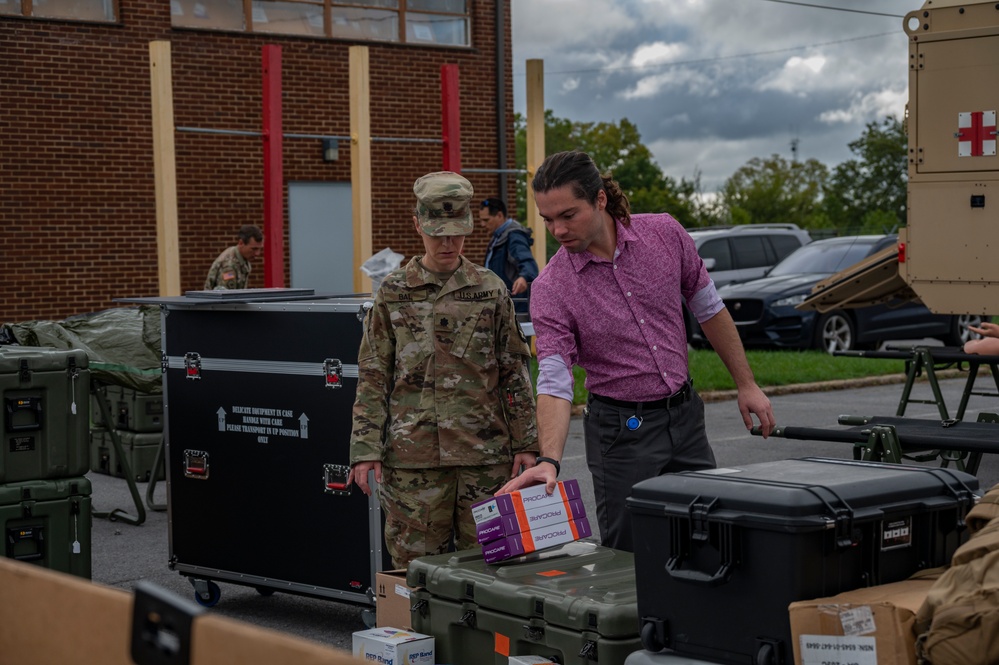 (Just can't wait to get) On the road again, USAMMDA team packs for Warfighter forum in Texas