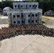 U.S. Marines with The Basic School take a group photo