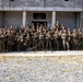 U.S. Marines with The Basic School take a group photo