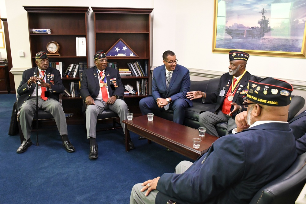 Assistant Secretary Honors The Montford Point Marines