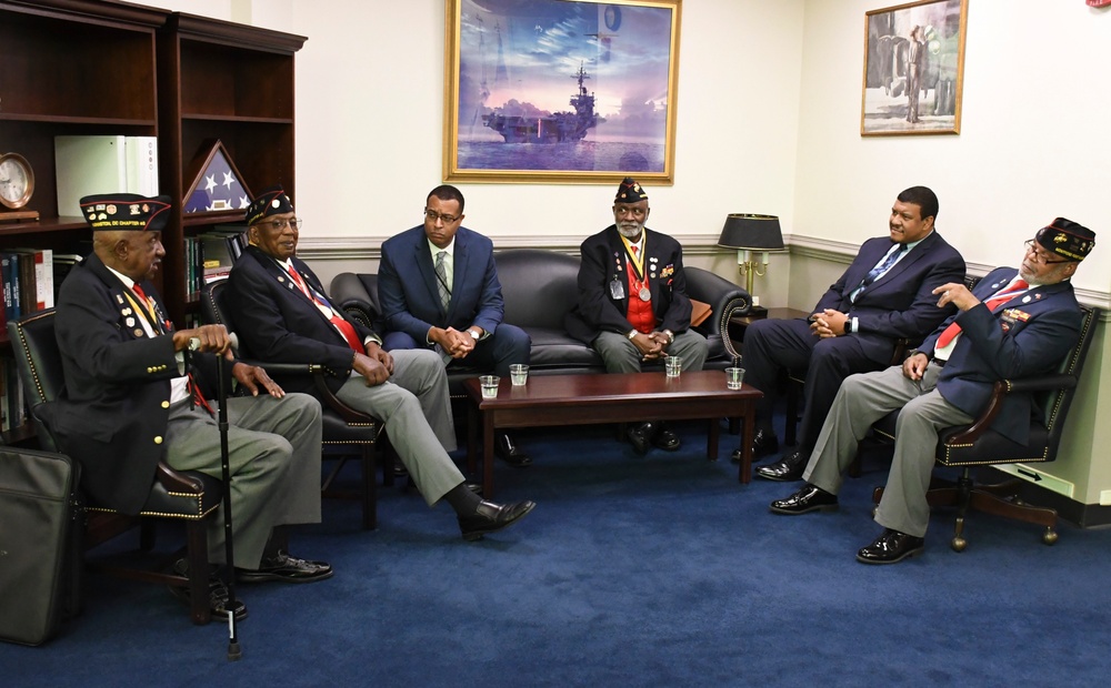 Assistant Secretary Honors The Montford Point Marines