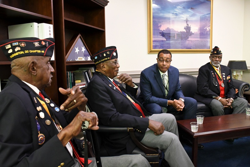 Assistant Secretary Honors The Montford Point Marines