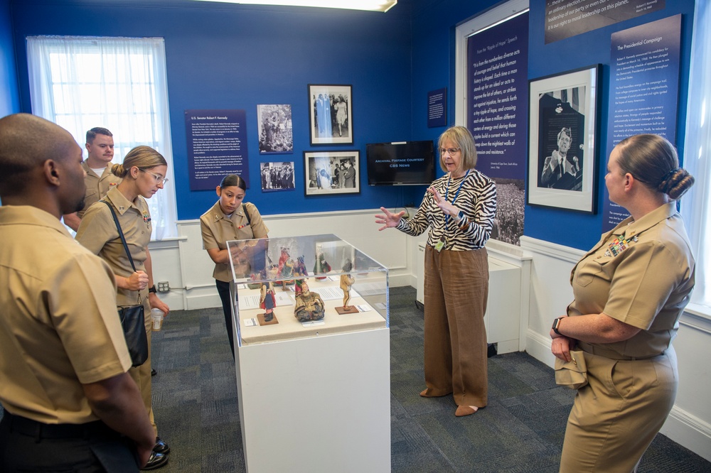 PCU JFK Sailors Visits Boston